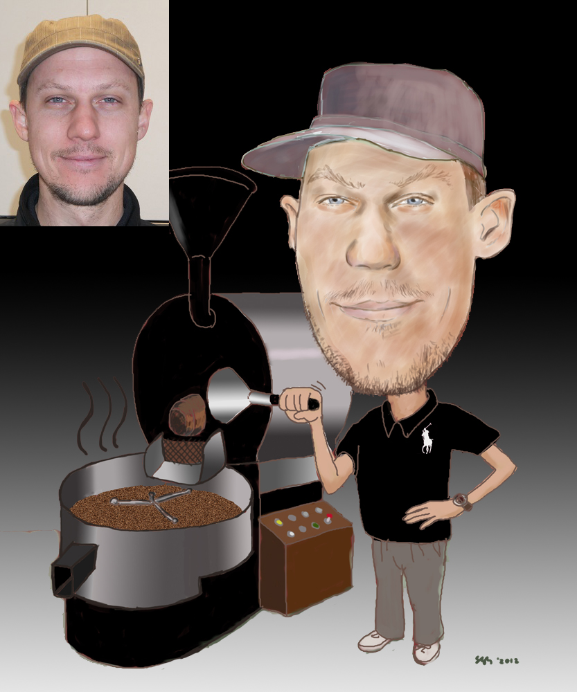 michael eggins caricature